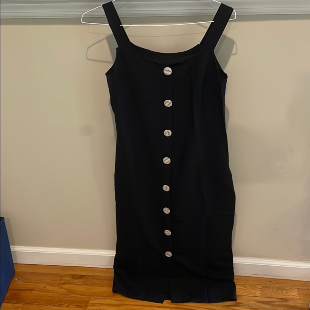 Button Midi Dress